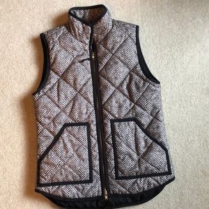 J Crew quilted vest